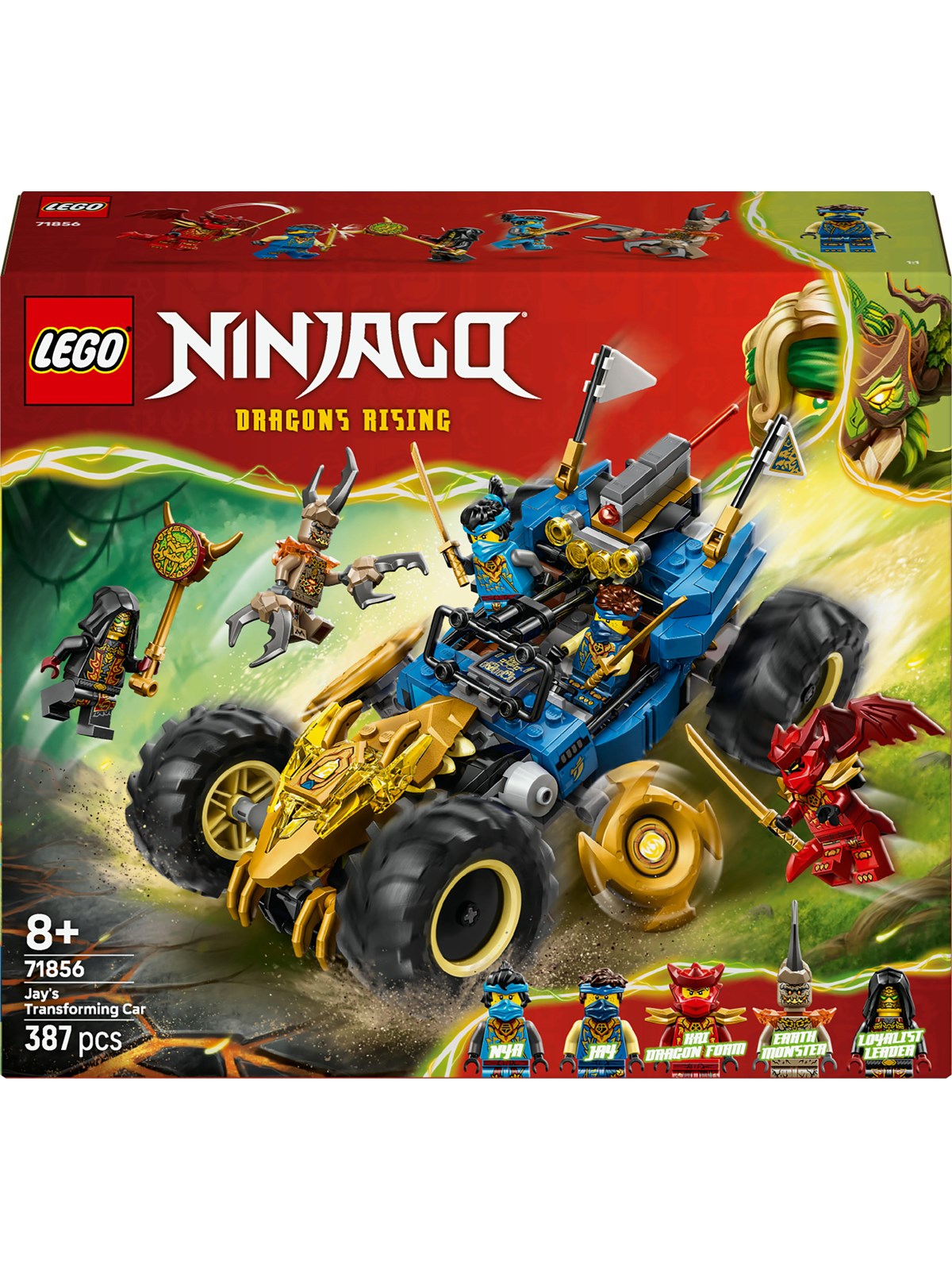 Lego Ninjago 71856 Jays Transformationsflitzer