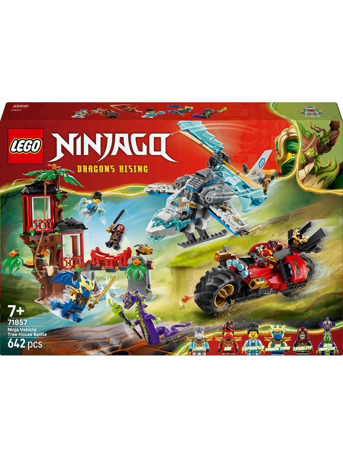 Lego Ninjago 71857 Showdown am Baumhaus Mit Dem Ninja-bike