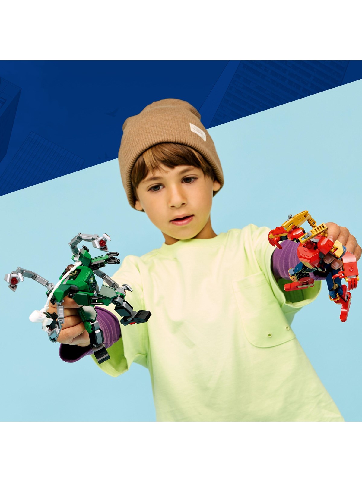 Lego Super Heroes Marvel 76338 Mech-duell: Spider-man vs. Doc Ock
