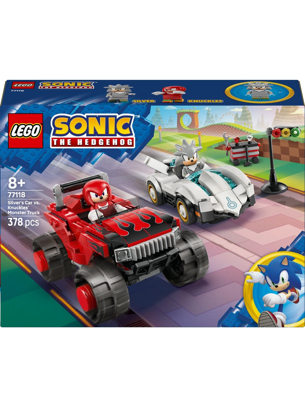 Lego Sonic 77118 Silvers Auto vs. Knuckles' Monstertruck