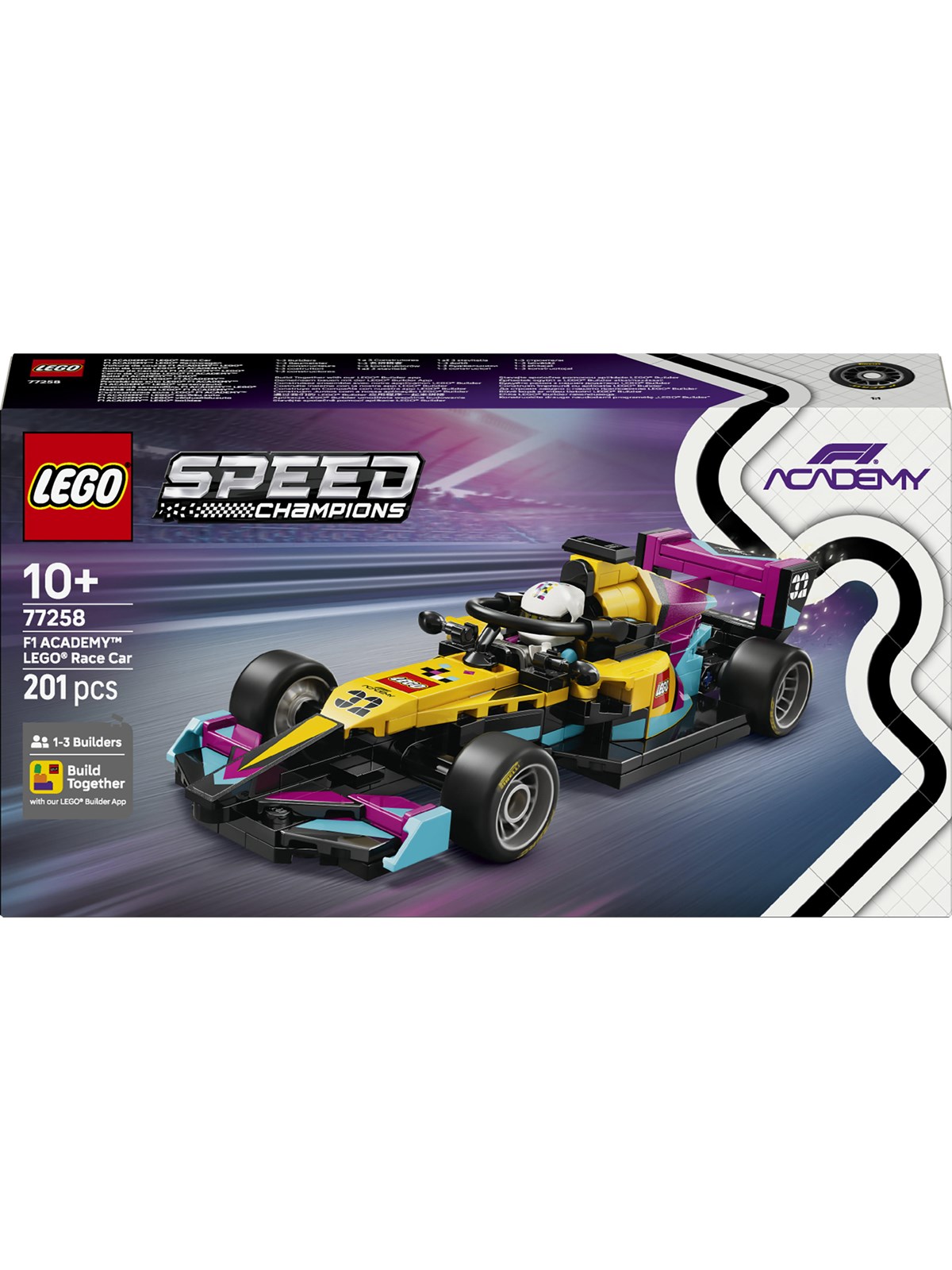 Lego Speed Champions 77258 F1 Academy Rennwagen