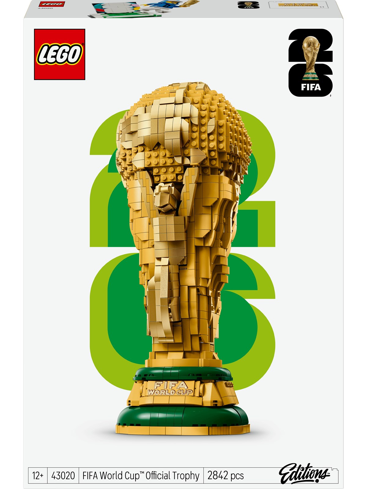 Lego Editions 43020 Offizieller Pokal Der Fifa Fußball-weltmeisterschaft