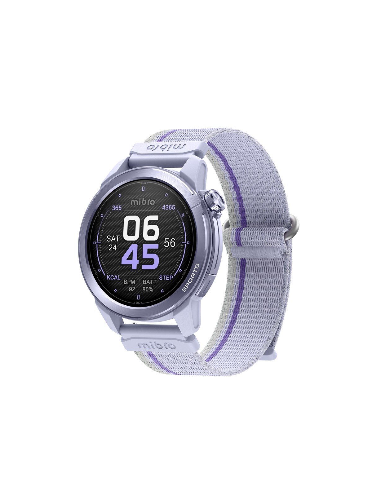Mibro GS Active2 - Lilac - Smartwatches Pulsuhren Sportuhren Schrittzaehler - 6976367681333