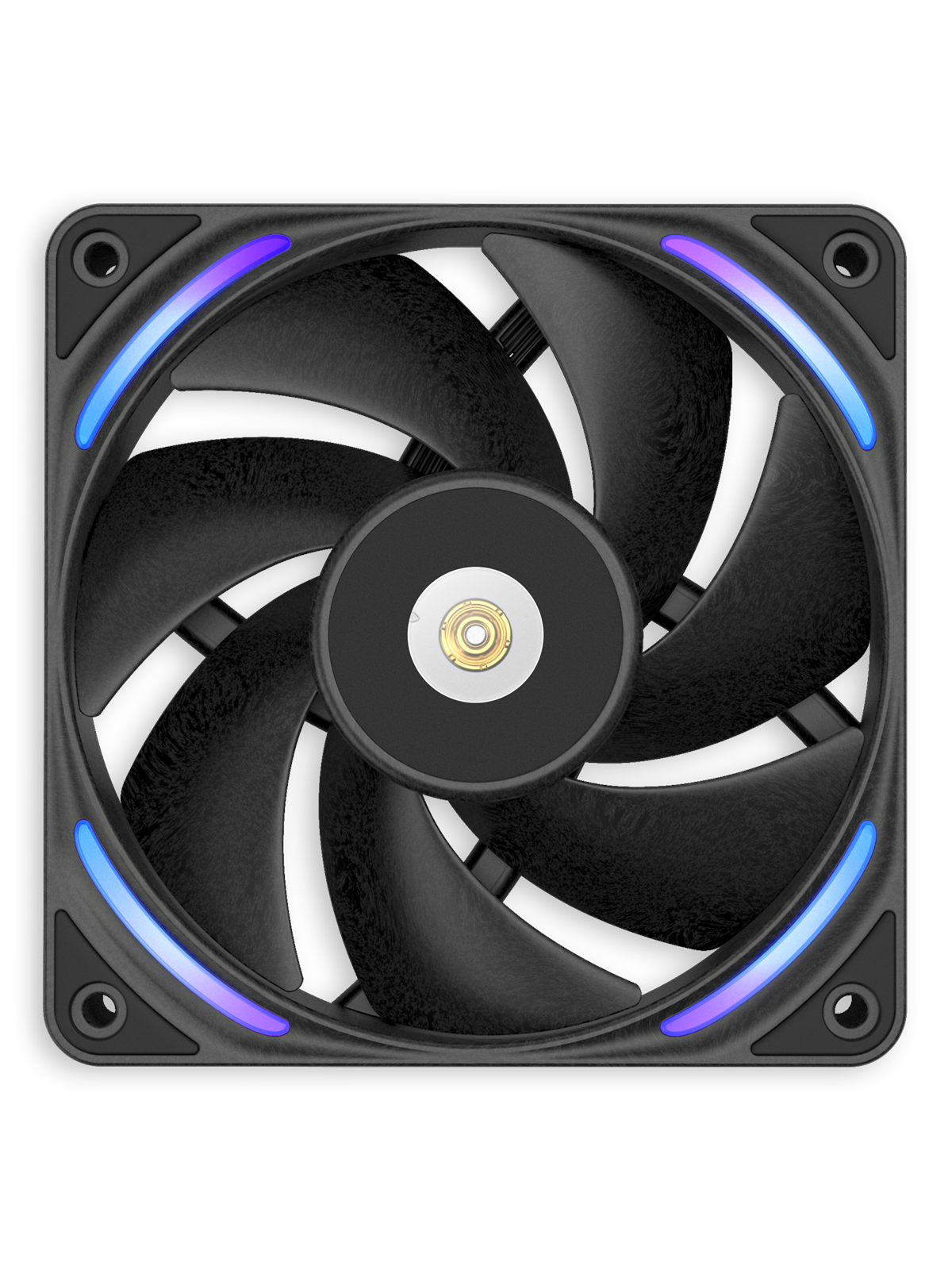 Nzxt F120x Performance Fan - Gehäuselüfter - 120mm - Schwarz Mit Rgb Led - 41 Dba - Gehaeuseluefter - Rf-u12pn-b1
