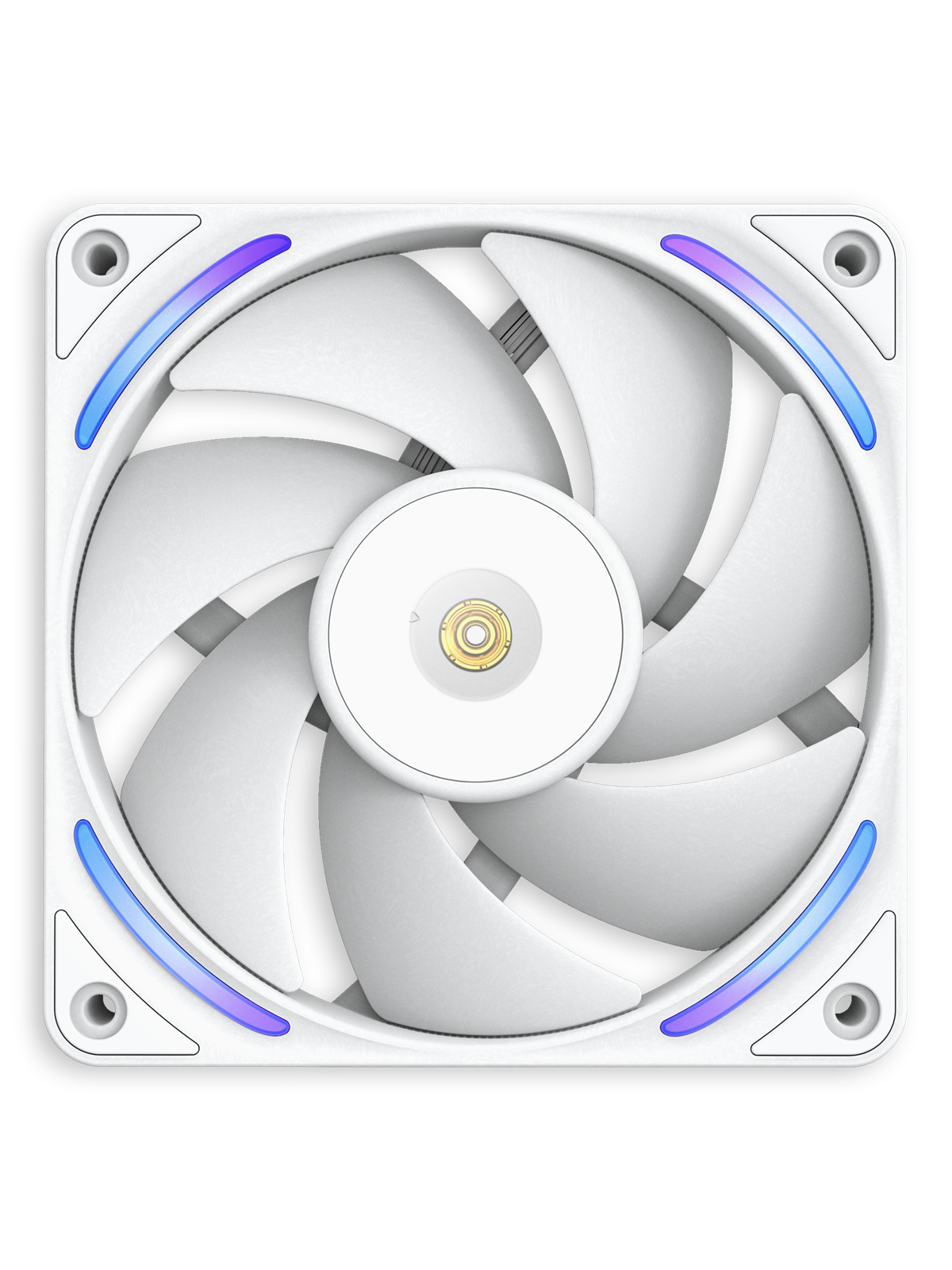 Nzxt F120x - Gehäuselüfter - 120mm - Weiß Mit Rgb-beleuchtung - 41 Dba - Gehaeuseluefter - Rf-u12pn-w1