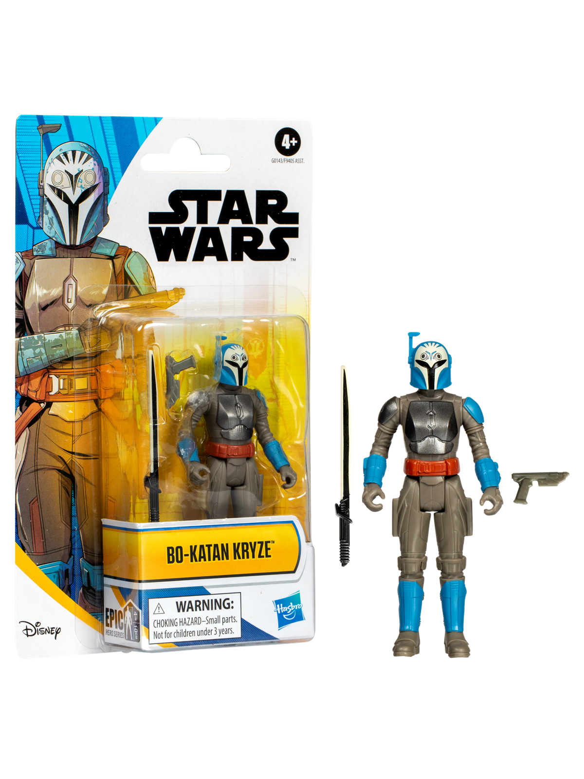 Star Wars Epic Hero Series Bo-katan Kryze Action-figur (10 cm) - Figuren - G01435x6