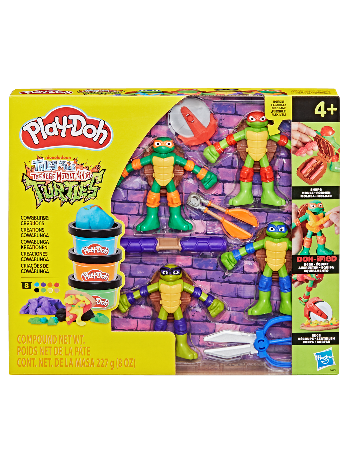 Play-doh Yeenage Mutant Ninja Turtles Cowabunga Kreationen - Bausets - G05565l00
