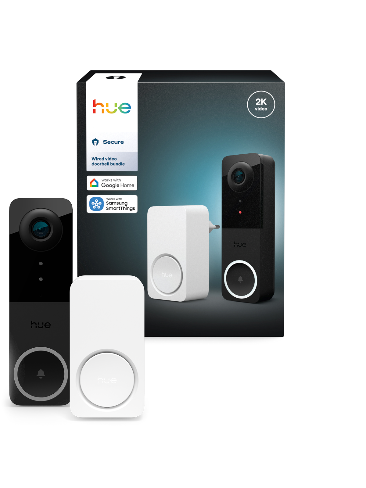 Philips Hue Secure Video Doorbell + Smart Chime Bundle - Smart Home - 929003816503