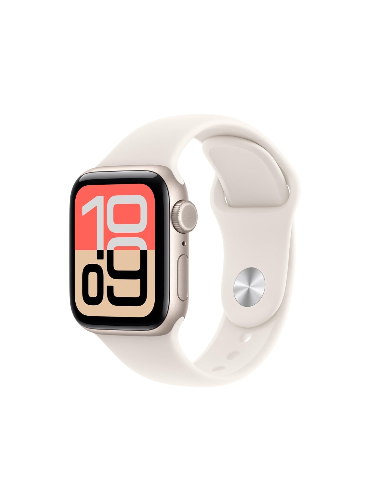 Apple Watch SE 3 Gps + Cellular 40mm Starlight Aluminium Case With Starlight Sport Band - S/m - Smartwatches Pulsuhren Sportuhren Schrittzaehler - 