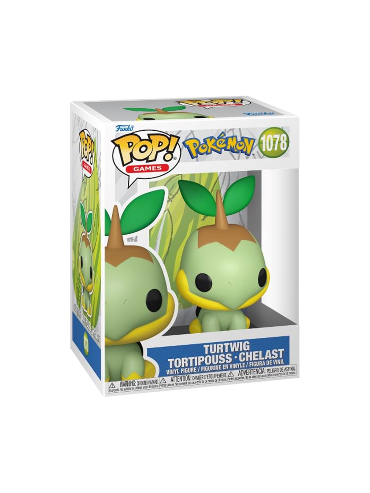 Funko! - Pop Vinyl Pokemon Turtwig - Figur - Merchandise - 86364