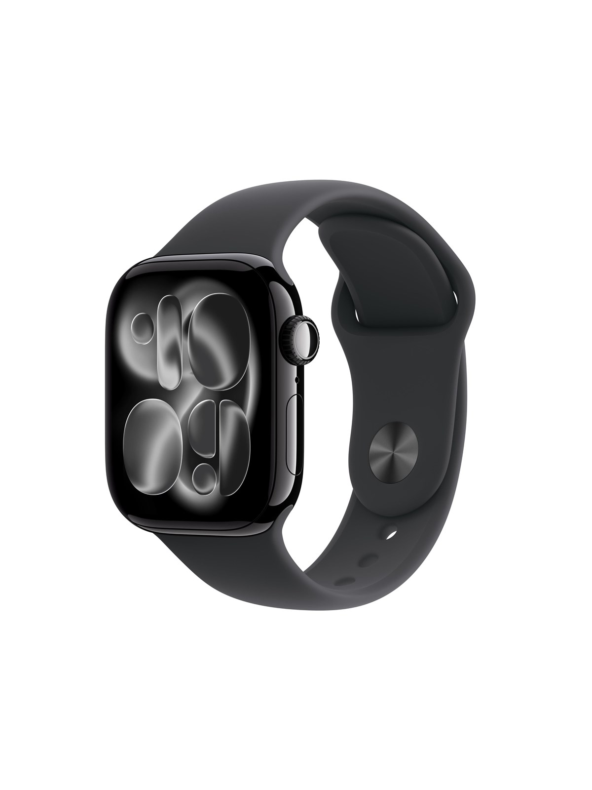 Apple Watch Series 11 Gps 42mm Jet Black Aluminium Case With Black Sport Band - M/l - Smartwatches Pulsuhren Sportuhren Schrittzaehler - Mequ4qn/a