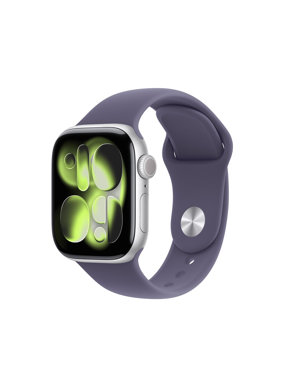 Apple Watch Series 11 Gps 42mm Silver Aluminium Case With Purple Fog Sport Band - M/l - Smartwatches Pulsuhren Sportuhren Schrittzaehler - Meu74qn/a