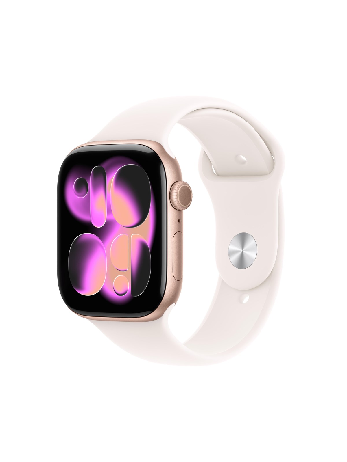 Apple Watch Series 11 Gps + Cellular 46mm Rose Gold Aluminium Case With Light Blush Sport Band - M/l - Smartwatches Pulsuhren Sportuhren 