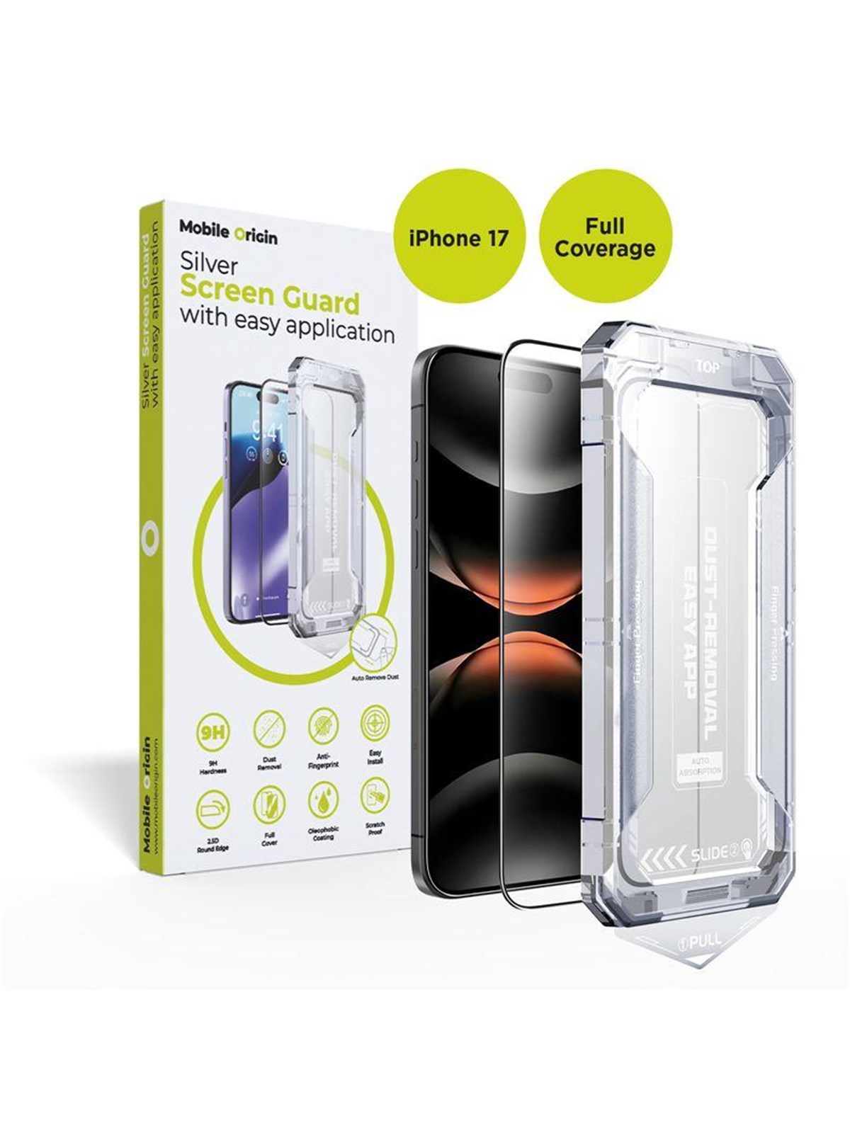 Mobile Origin Screen Guard With Easy Application - Iphone 17 - Handys Schutzfolie - Sgz-i17