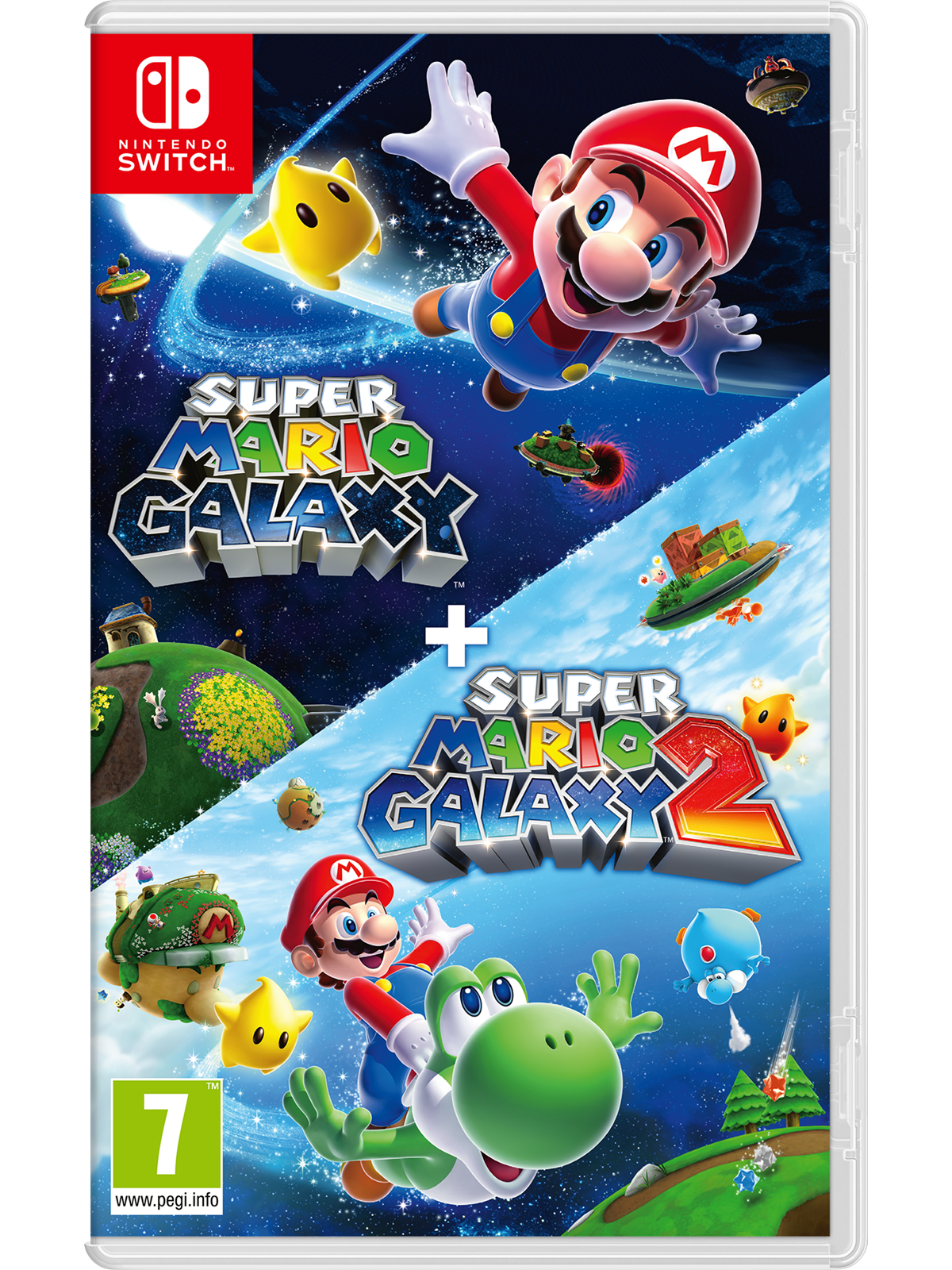 Super Mario Galaxy + Super Mario Galaxy 2 - Nintendo Switch - Platformer - Pegi 7 - Spiele - 0045496513153