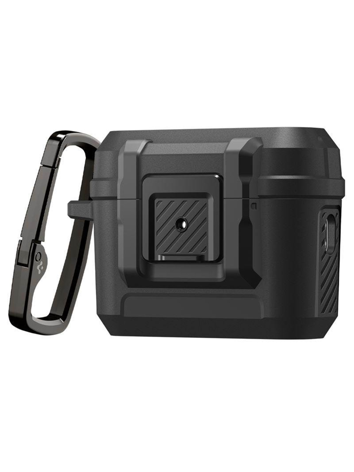 Spigen Lock Fit - Matte Black - Airpods Pro 3 - Handys Anderes Zubehoer - Acs09825