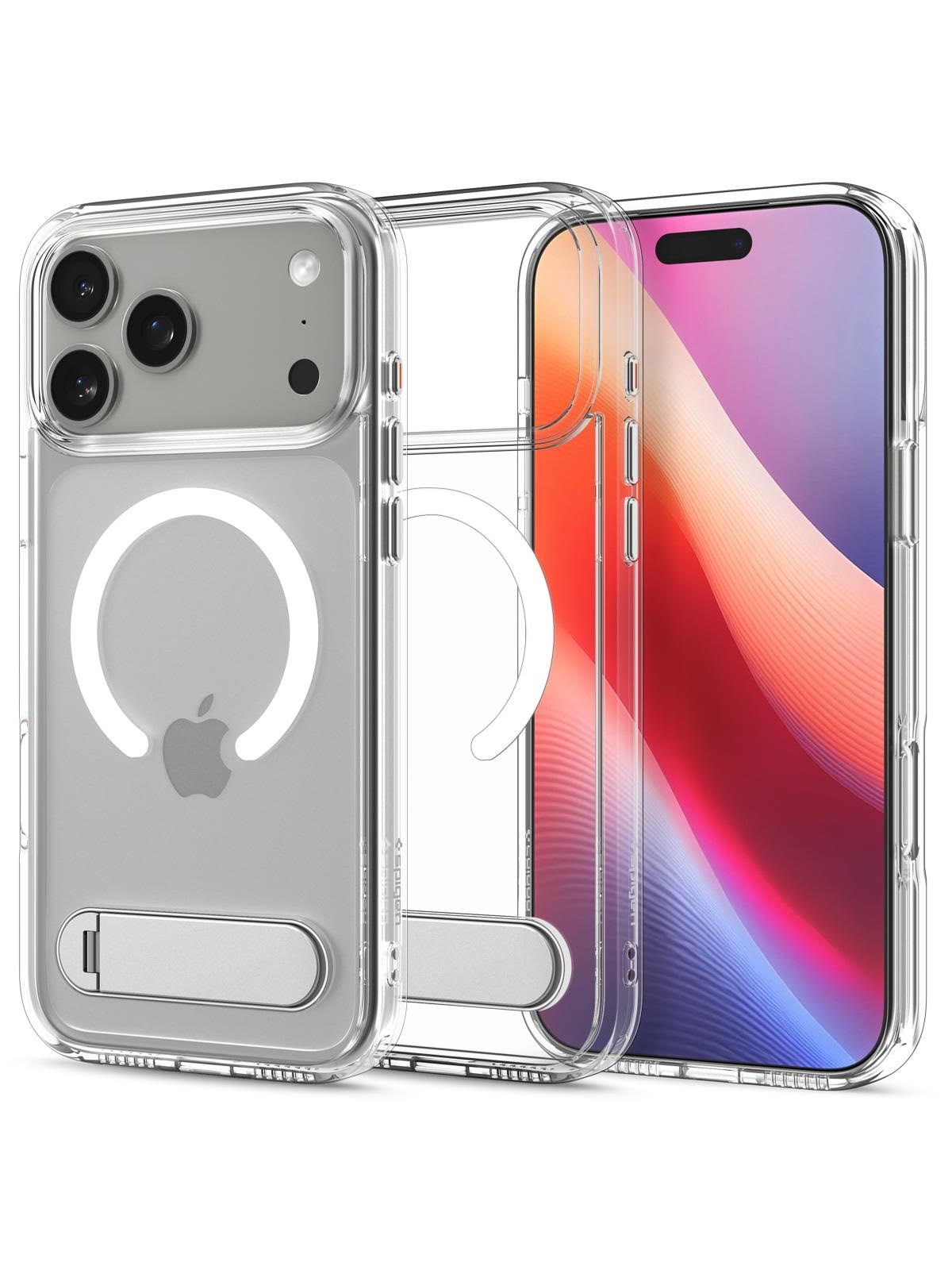 Spigen Ultra Hybrid S Magsafe - Clear White - Iphone 17 Pro - Handys Cover Cases - Acs09946