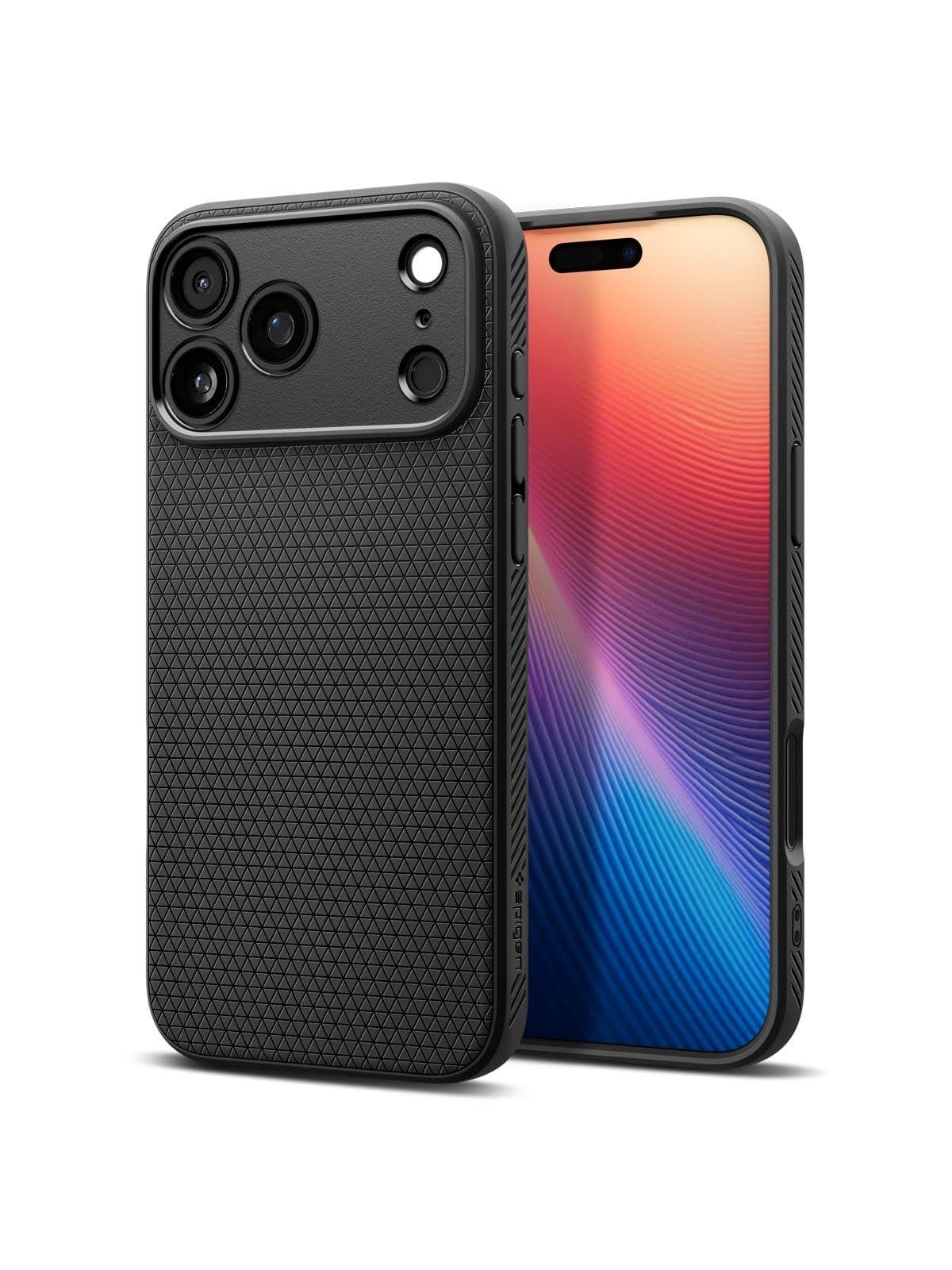 Spigen Liquid Air - Matte Black - Iphone 17 Pro Max - Handys Cover Cases - Acs10265