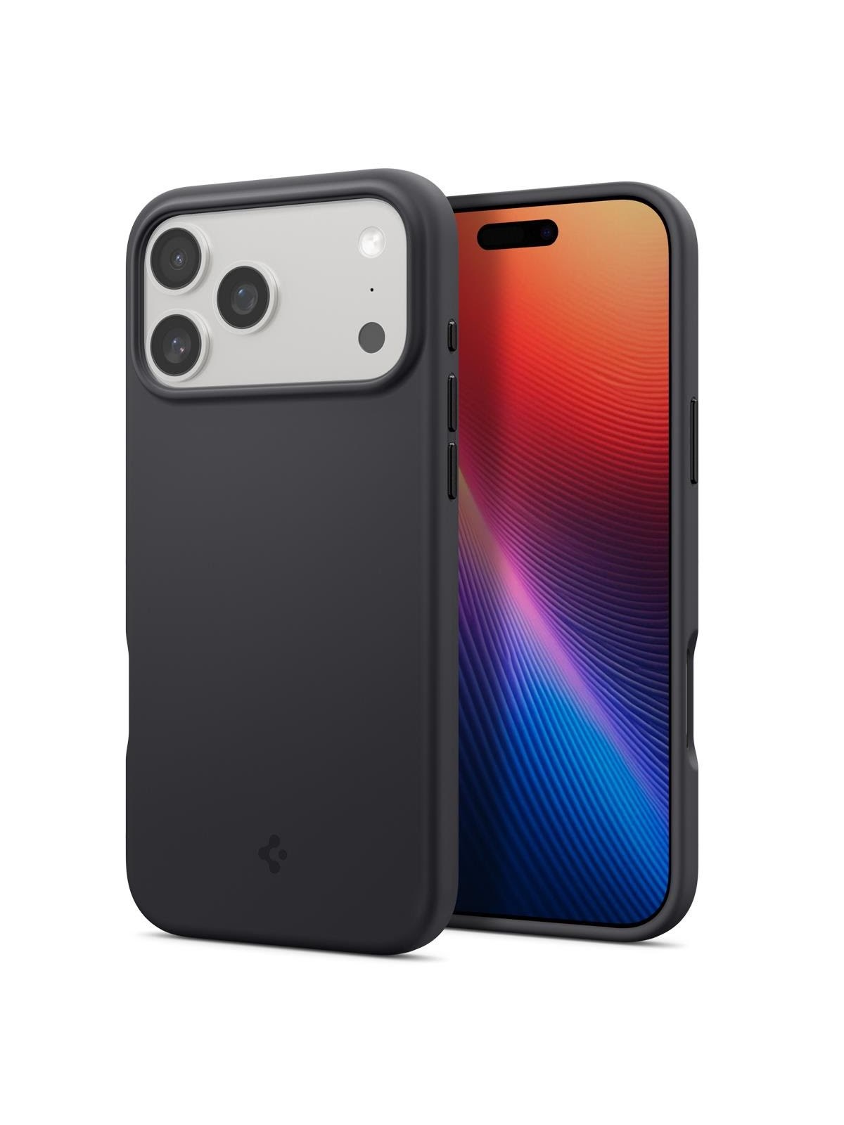 Spigen Silicone Fit Magsafe - Black - Iphone 17 Pro Max - Handys Cover Cases - Acs10270