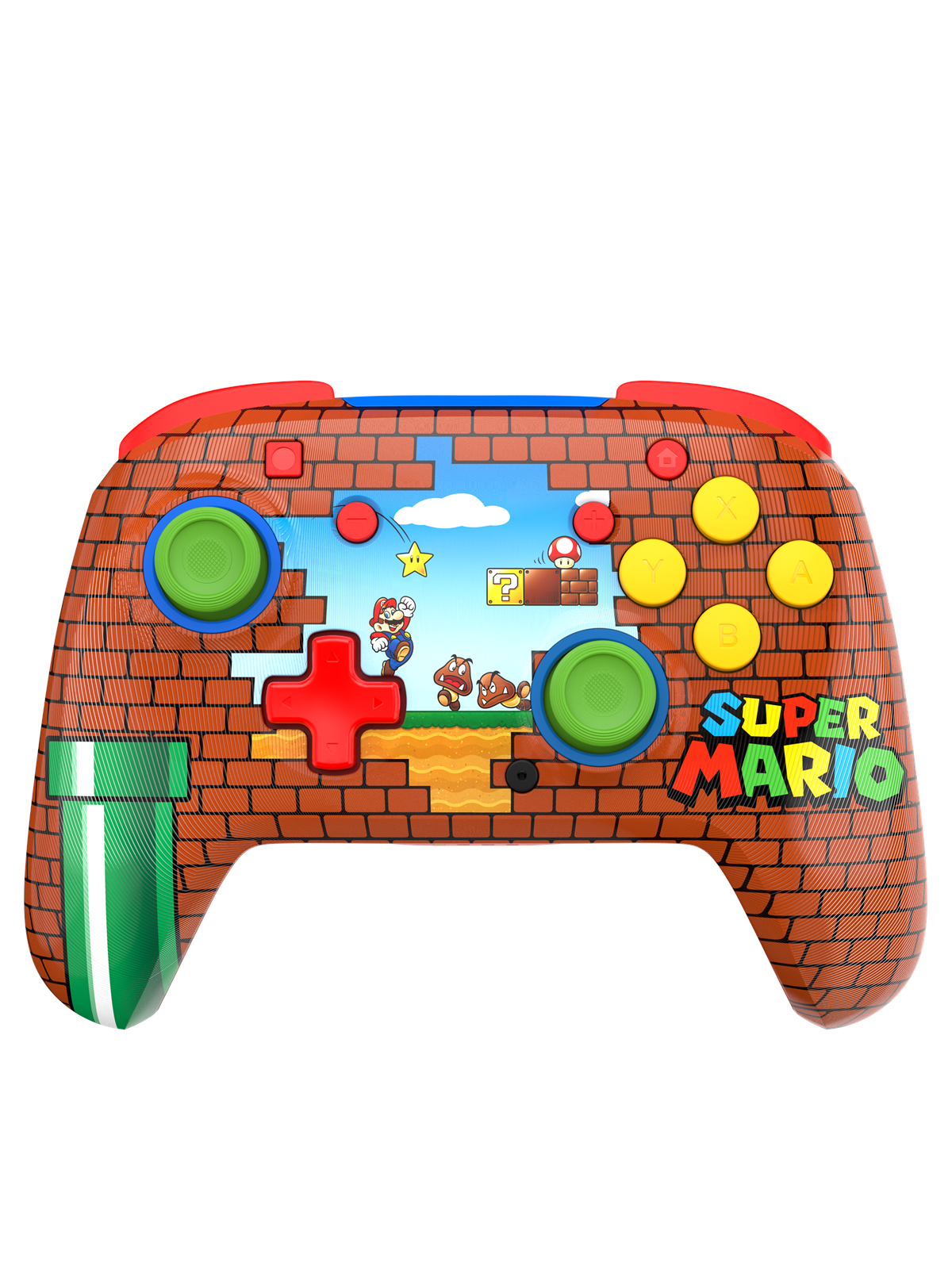 Turtle Beach Rematch Wireless Mario Bricks Reveal - Wireless Controller - Nintendo Switch 2 - Gaming Zubehoer - Tbc-8301-65