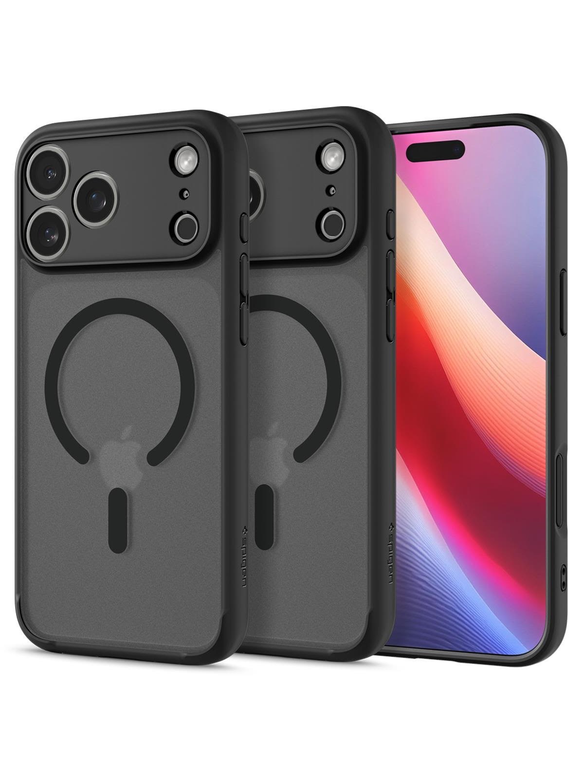 Spigen Ultra Hybrid Magsafe - Frost Black - Iphone 17 Pro Max - Handys Cover Cases - Acs10285