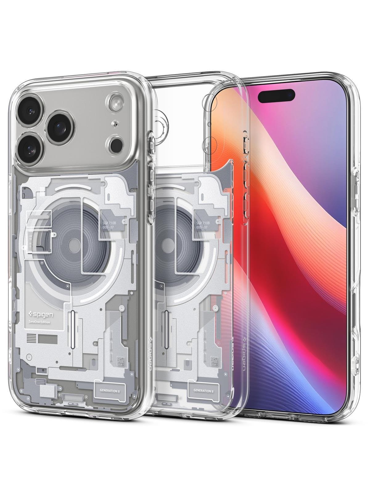 Spigen Ultra Hybrid Magsafe - Zero One White - Iphone 17 Pro Max - Handys Cover Cases - Acs10287