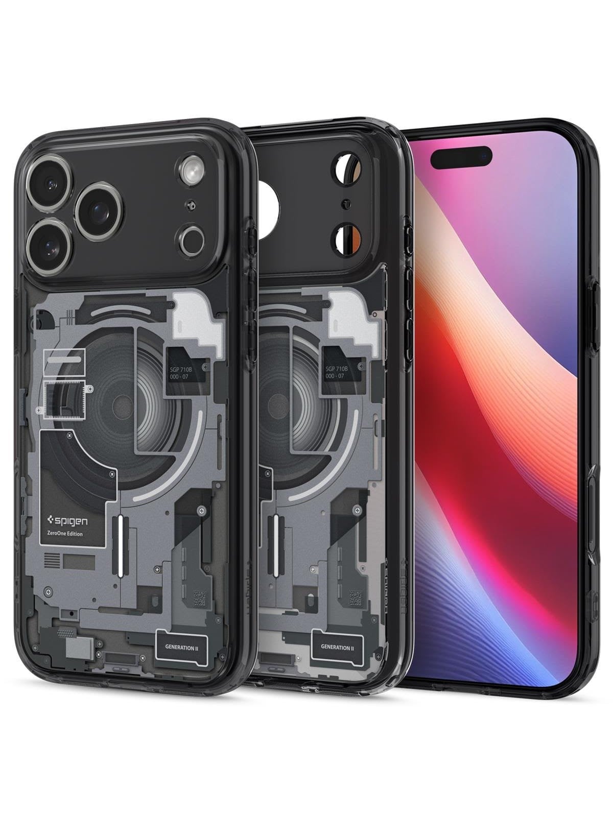Spigen Ultra Hybrid Magsafe - Zero One Black - Iphone 17 Pro Max - Handys Cover Cases - Acs10289