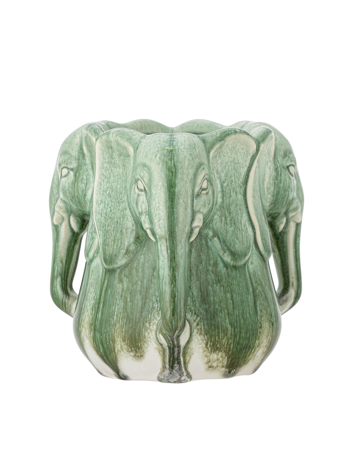 Bloomingville - Pontus Vase - Green - Stoneware - Einrichtung - 82063065