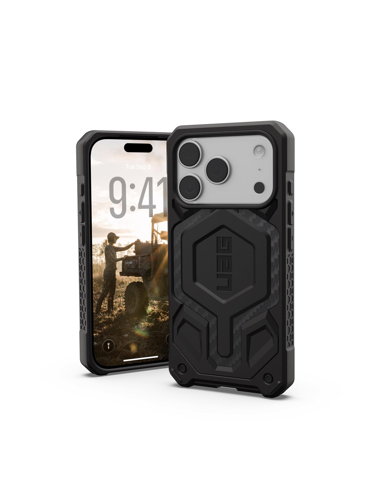 Uag Monarch Pro - Carbon Fiber - Iphone 17 Pro - Handys Cover Cases - 114513114242