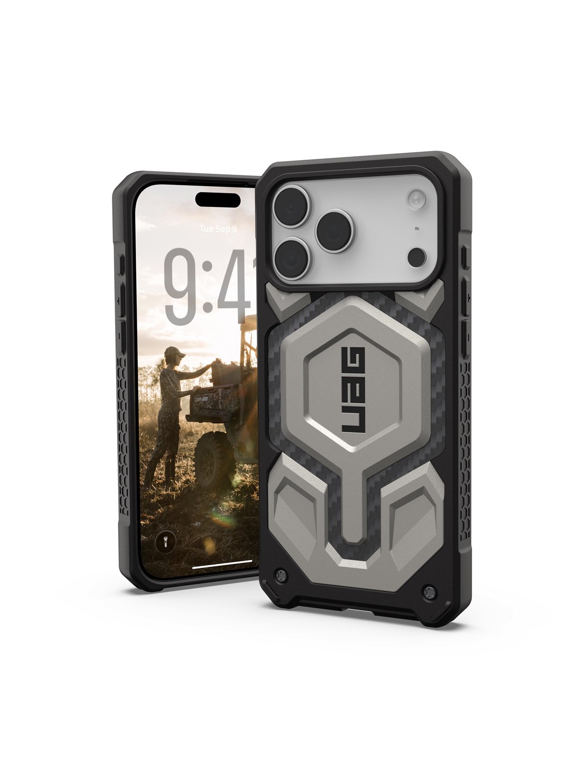 Uag Monarch Pro - Titanium - Iphone 17 Pro Max - Handys Cover Cases - 114514113636