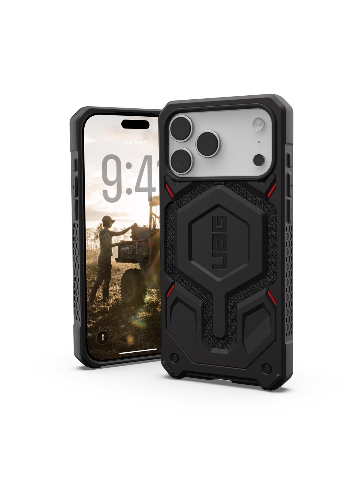 Uag Monarch Pro - Kevlar Black - Iphone 17 Pro Max - Handys Cover Cases - 114514113940