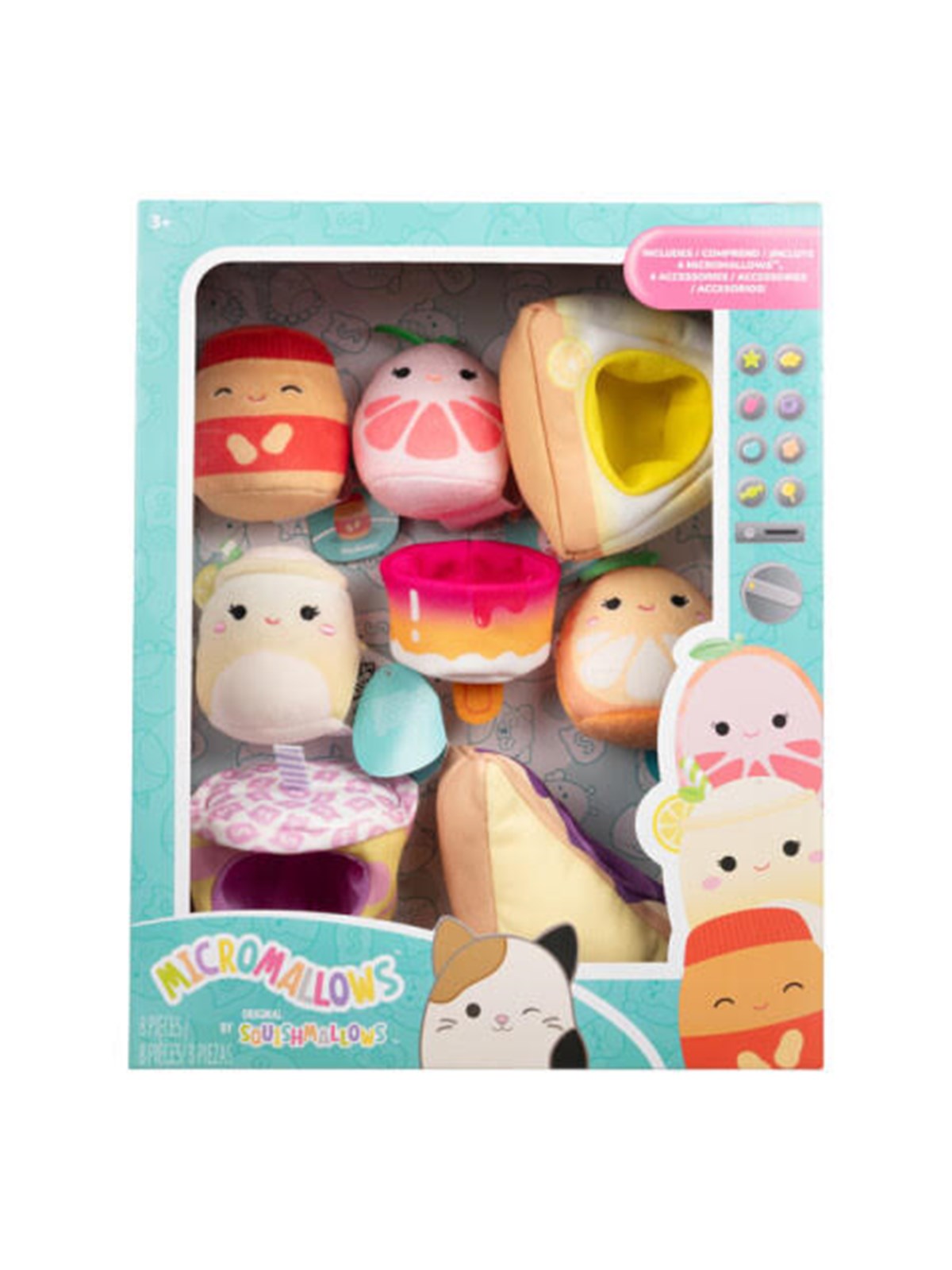 Squishmallows Micromallows Deluxe Accessory Set - Plush - 2420219
