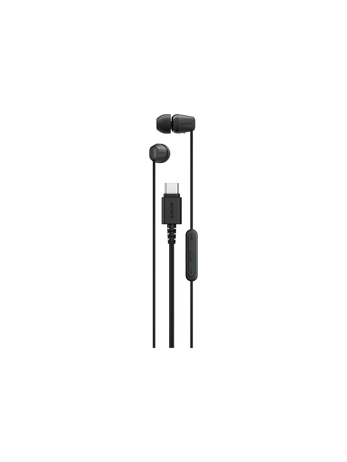 Kopfhörer - Sony Ier-ex15c - Usb-c - Black - Kopfhoerer/headsets - Ierex15cb.Ce7