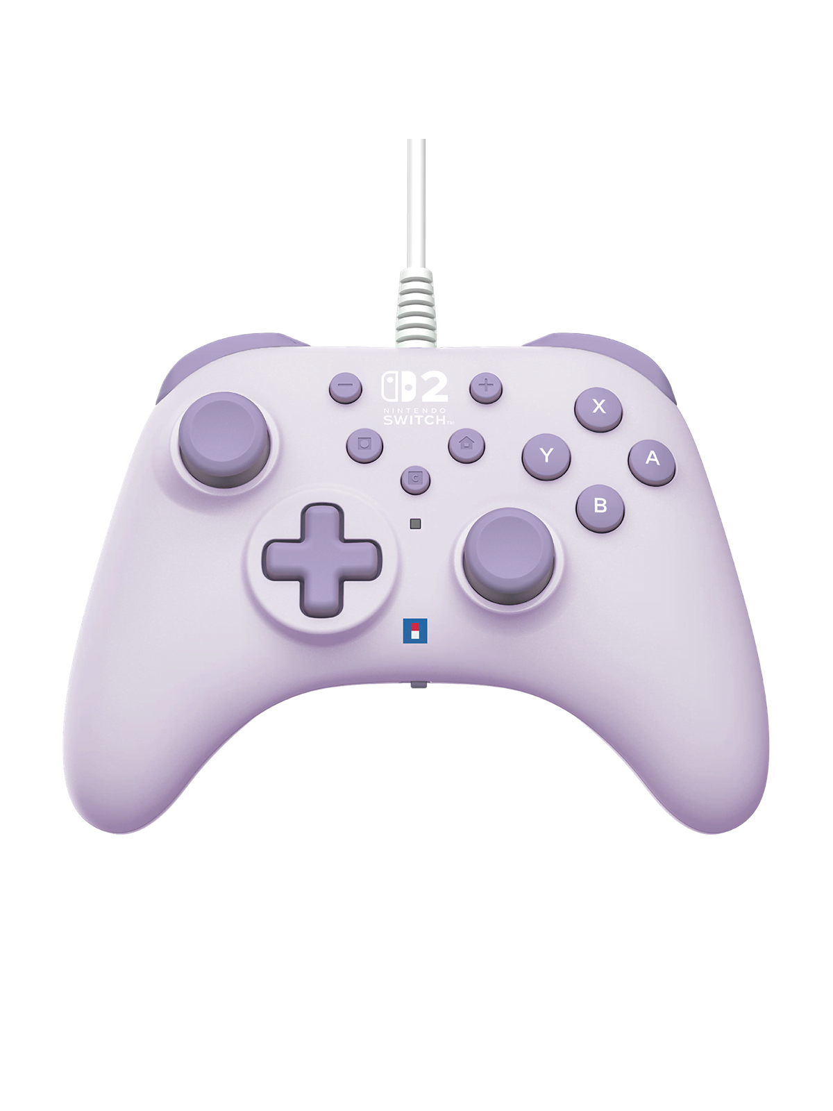 Hori Pad Turbo - Cozy Lavender - Wired Controller - Nintendo Switch 2 - Gaming Zubehoer - Nsx-104e