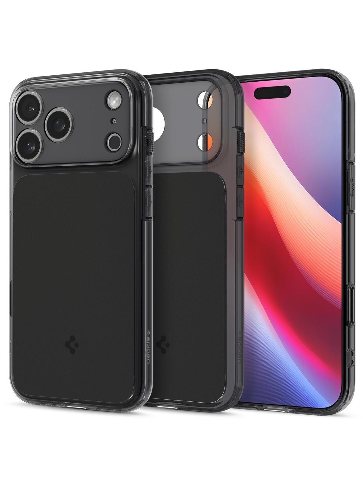 Spigen Ultra Hybrid T Magsafe - Matte Black - Iphone 17 Pro - Handys Cover Cases - Acs10345