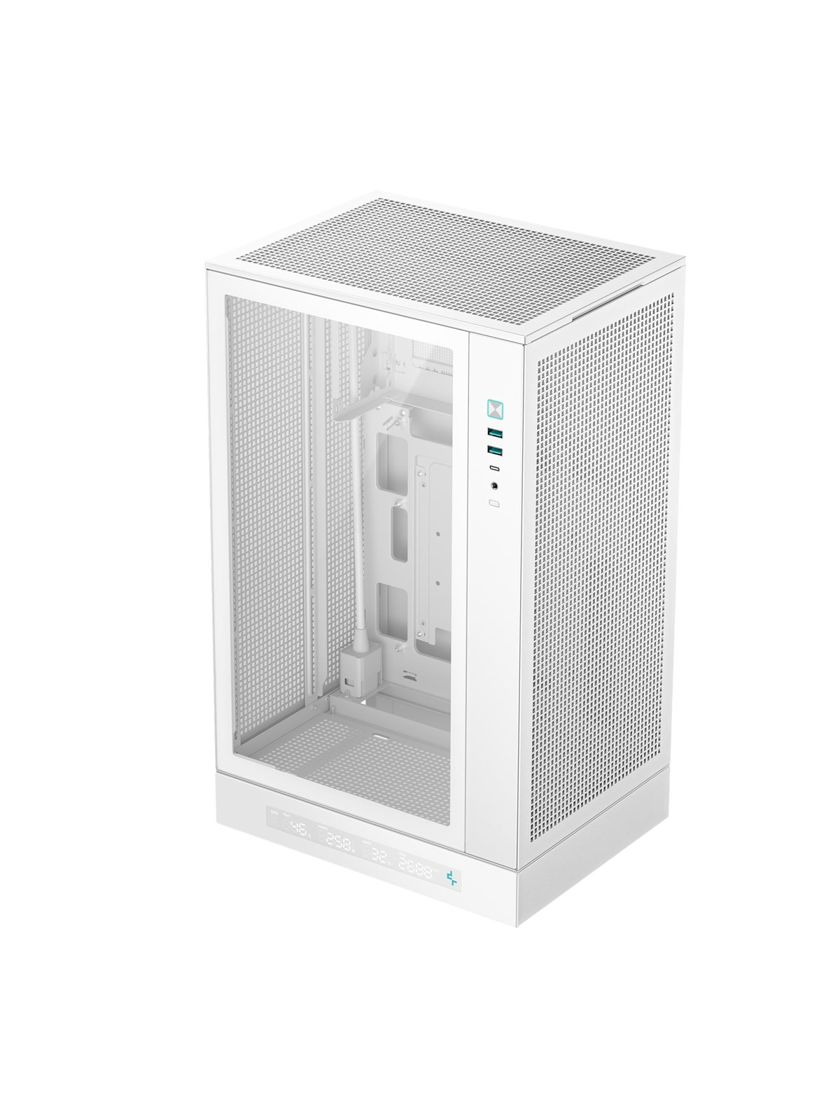 Deepcool Ch270 Digital - Gehäuse - Miditower - Weiß - Gehaeuse - R-ch270-whndm0-g-1