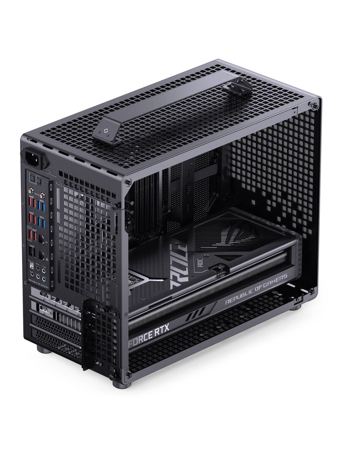 Jonsplus Z20 Mesh - Gehäuse - Minitower - Schwarz - Gehaeuse - Z20 Mesh Black