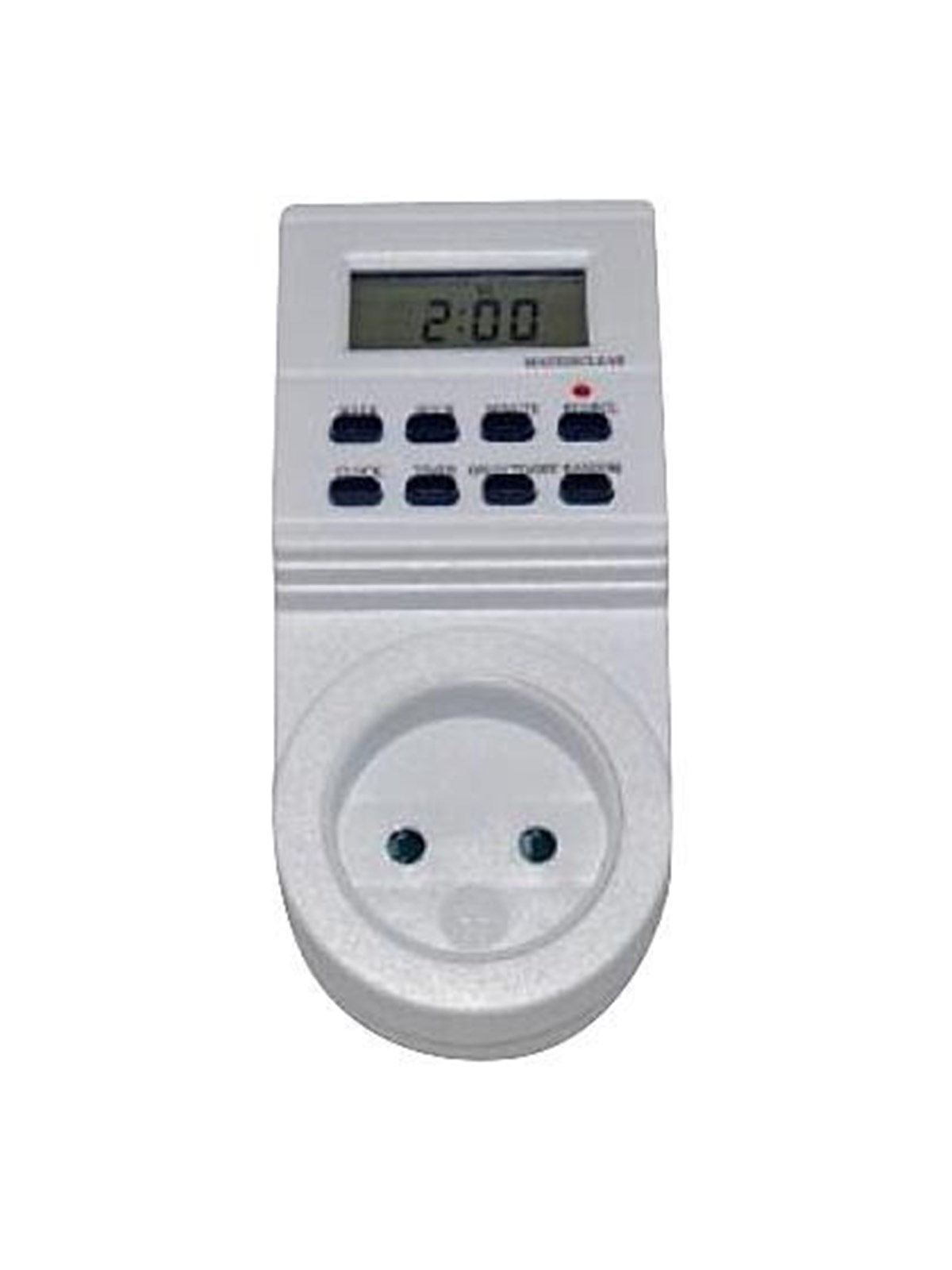 Thorkild Larsen Digital Week Clock For Socket - Schaltereinheiten - 8652007