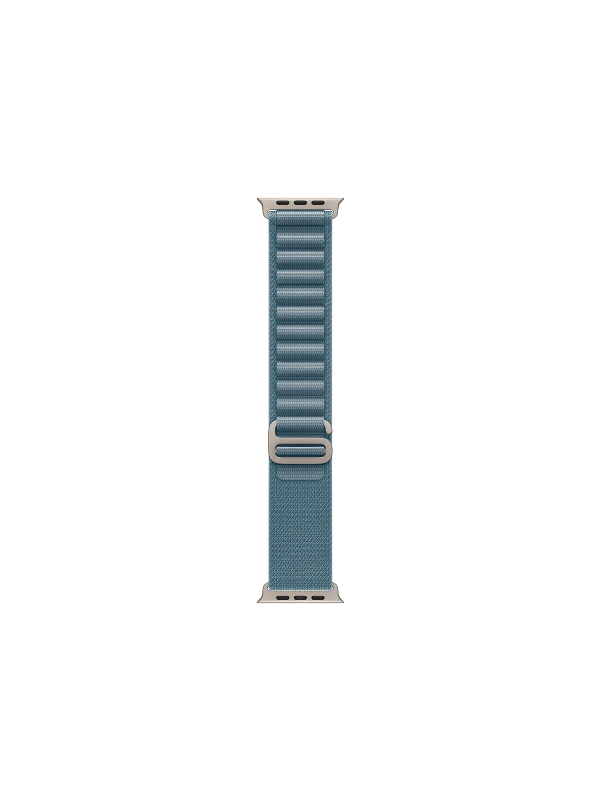 Apple 49mm Light Blue Alpine Loop - Small - Natural Titanium Finish - Smartwatch Accessories - Mfth4zm/a
