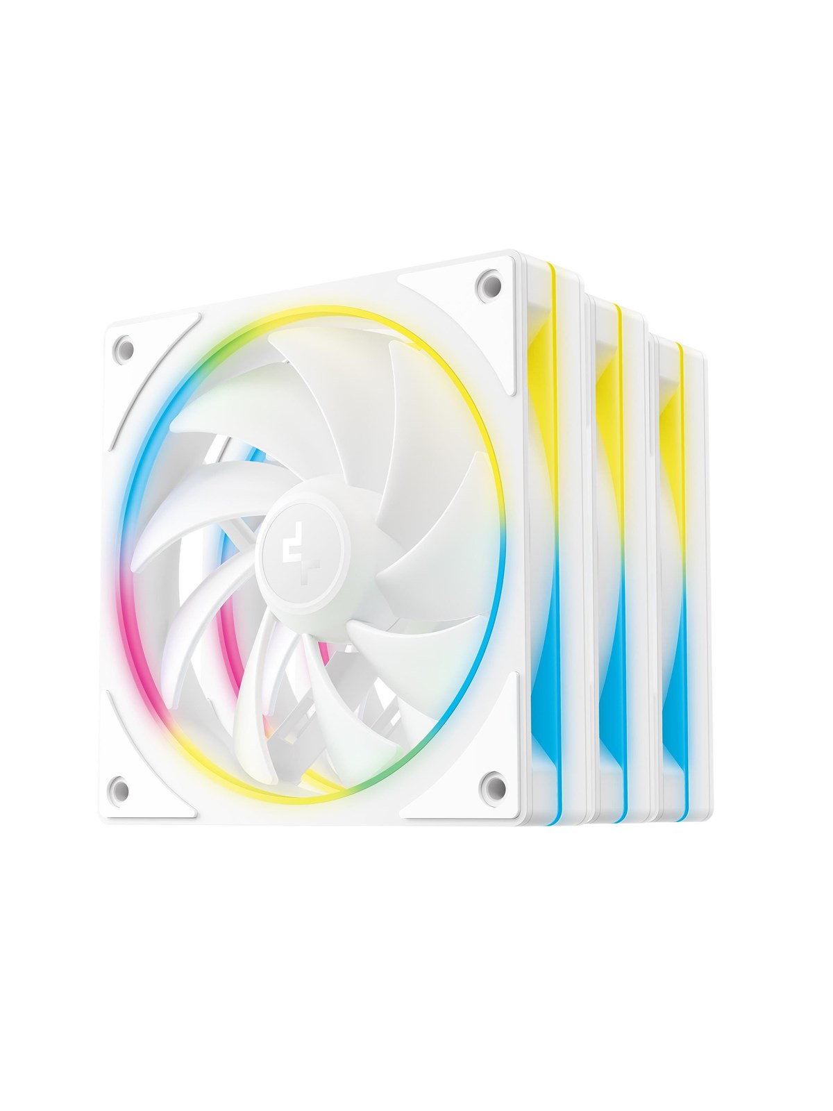 Deepcool Fl12 SE 3-1 - Gehäuselüfter - 120mm - Weiß Mit Rgb-beleuchtung - 29 Dba - Gehaeuseluefter - R-fl12se-whapn3-g