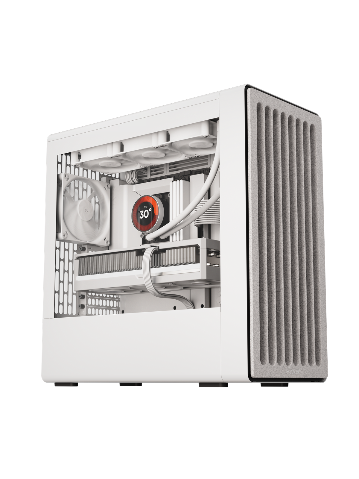 Havn BF 360 - White - Gehäuse - Miditower - Weiß - Gehaeuse - Hvn-ca-bf360-01