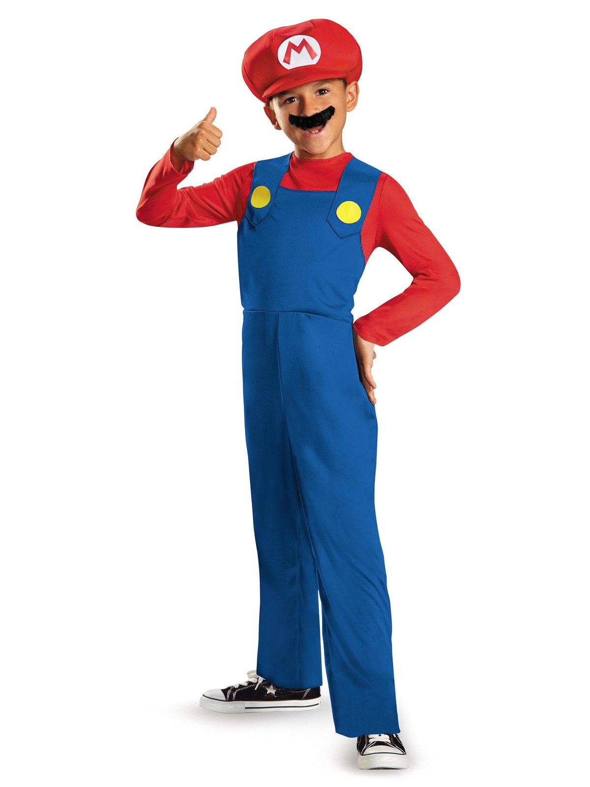 Jakks Mario Classic Size 7-8 - Kostueme - 700501