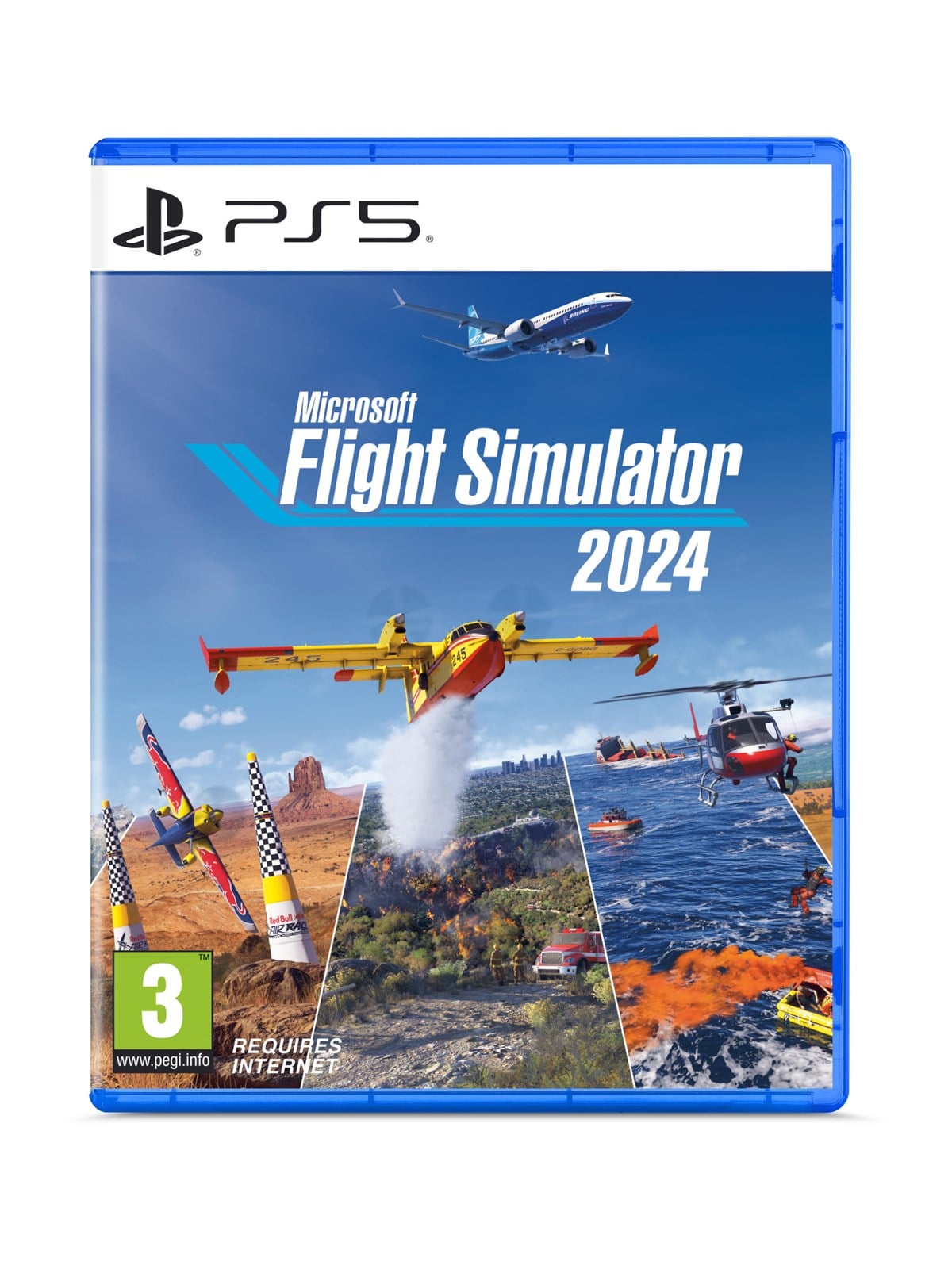 Microsoft Flight Simulator 2024 - Sony Playstation 5 - Simulator - Pegi 3 - Spiele - 0196388600960