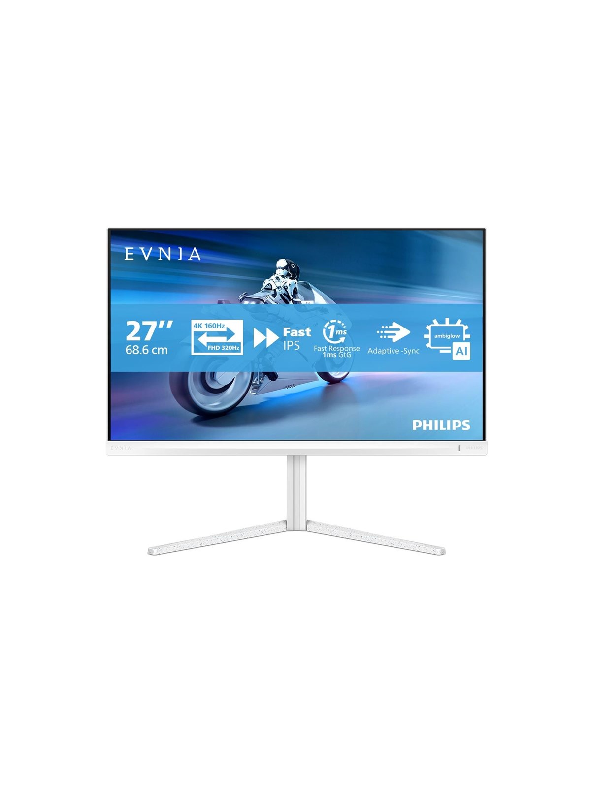 27" Philips Evnia 5000 - 3840x2160 (4K) - 160hz - Ips - 65w Usb-c - Bildschirm - 27m2n5901a/00
