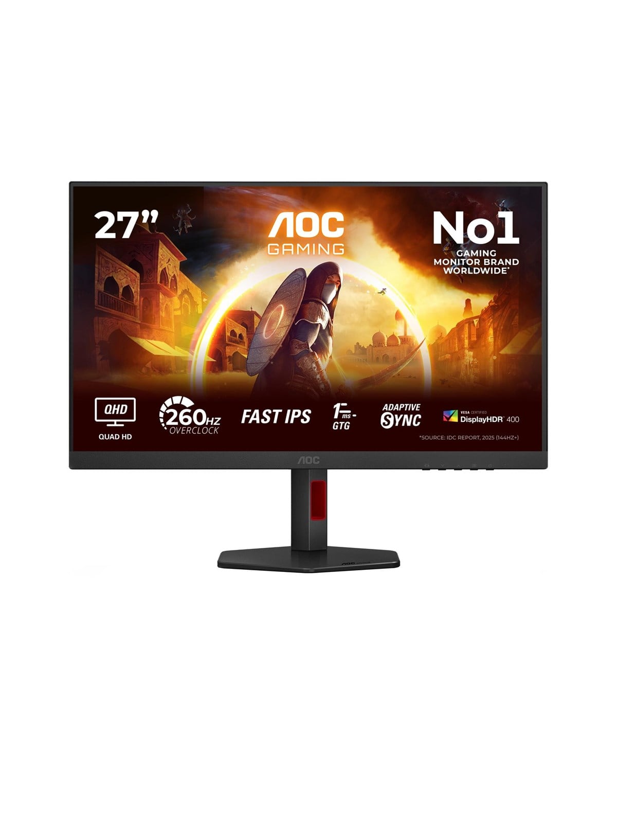 27" AOC Q27G4ZR - 2560x1440 (QHD) - 240Hz - IPS Image
