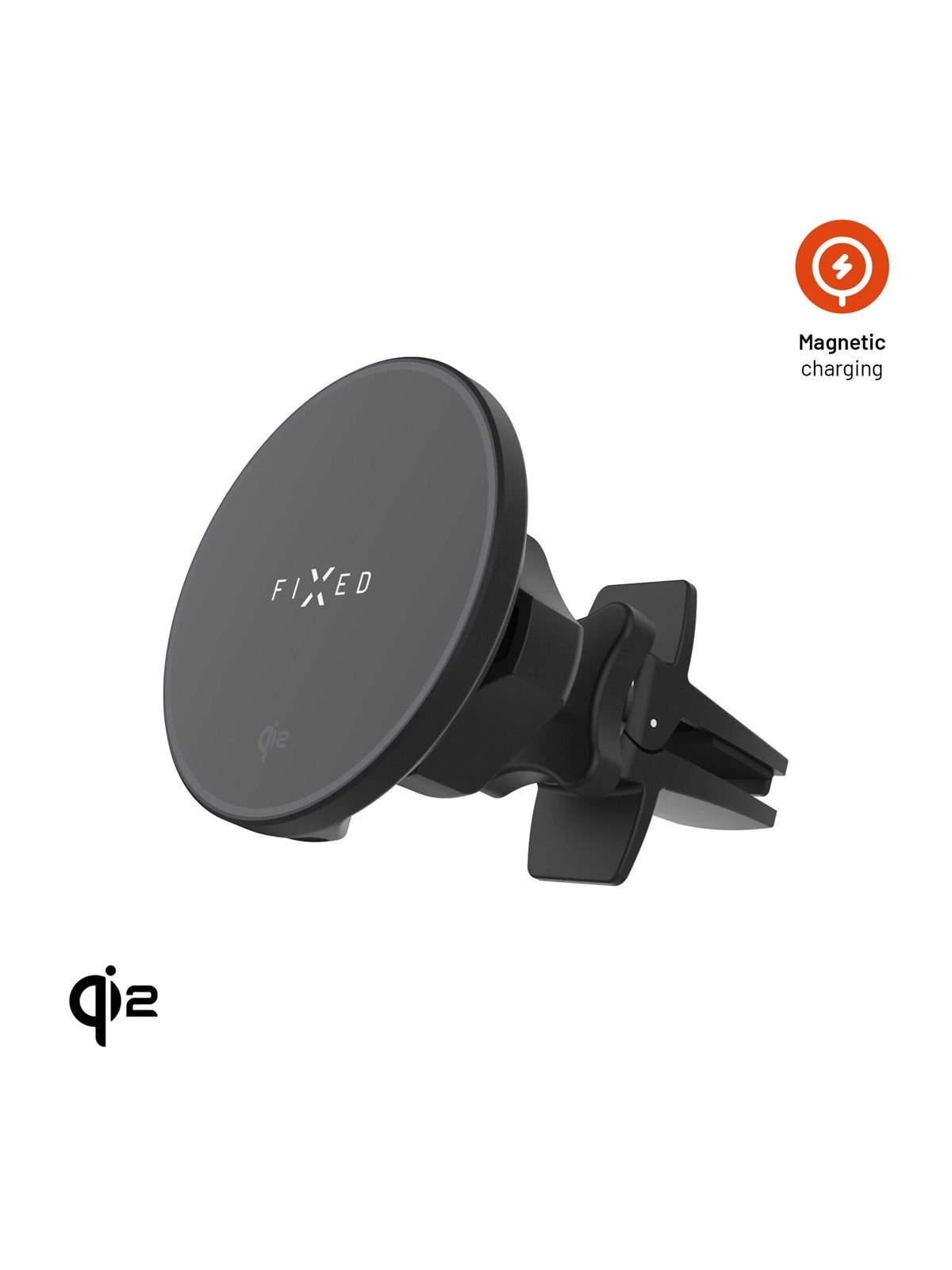 Fixed Maground2 15w Airvent Car Mount Black - Handys Adapter Und Ladegeraete - Fixmro2-bk
