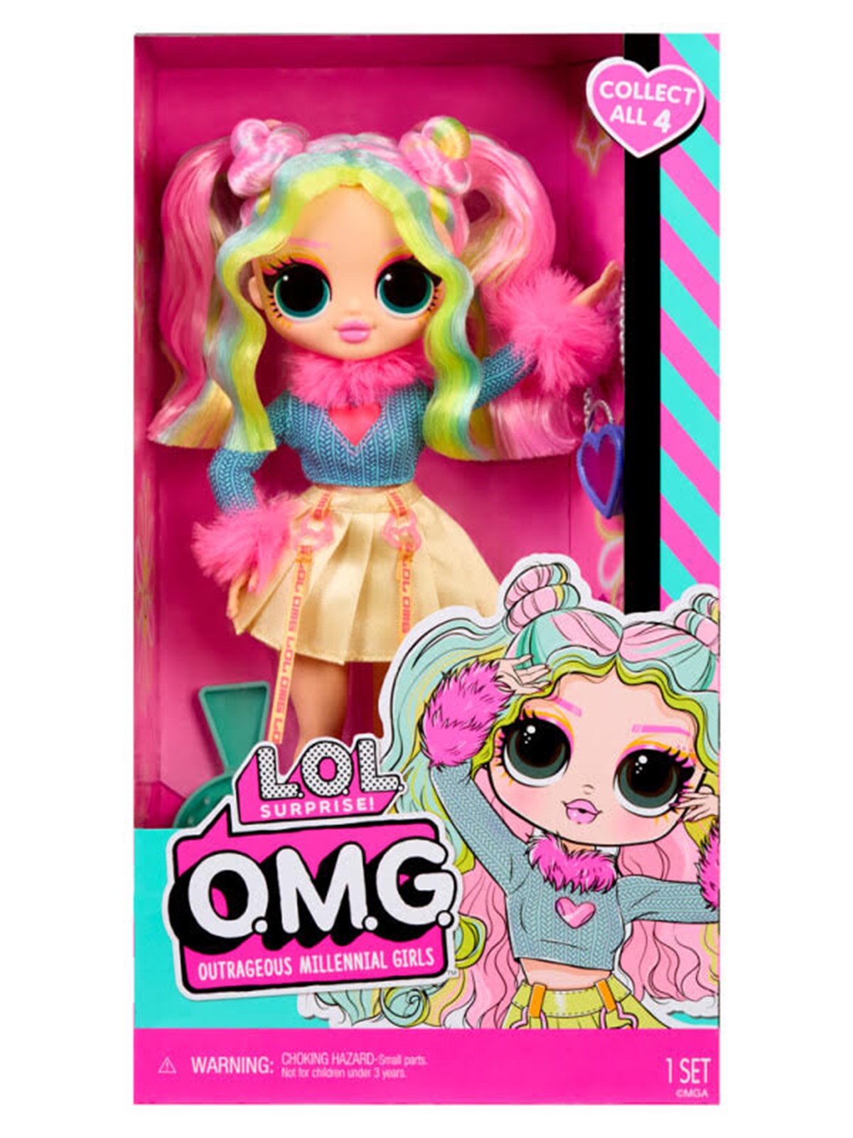 L.O.L. Omg Entry Doll - Bubblegum D.J. - Dolls Accessories - 595649