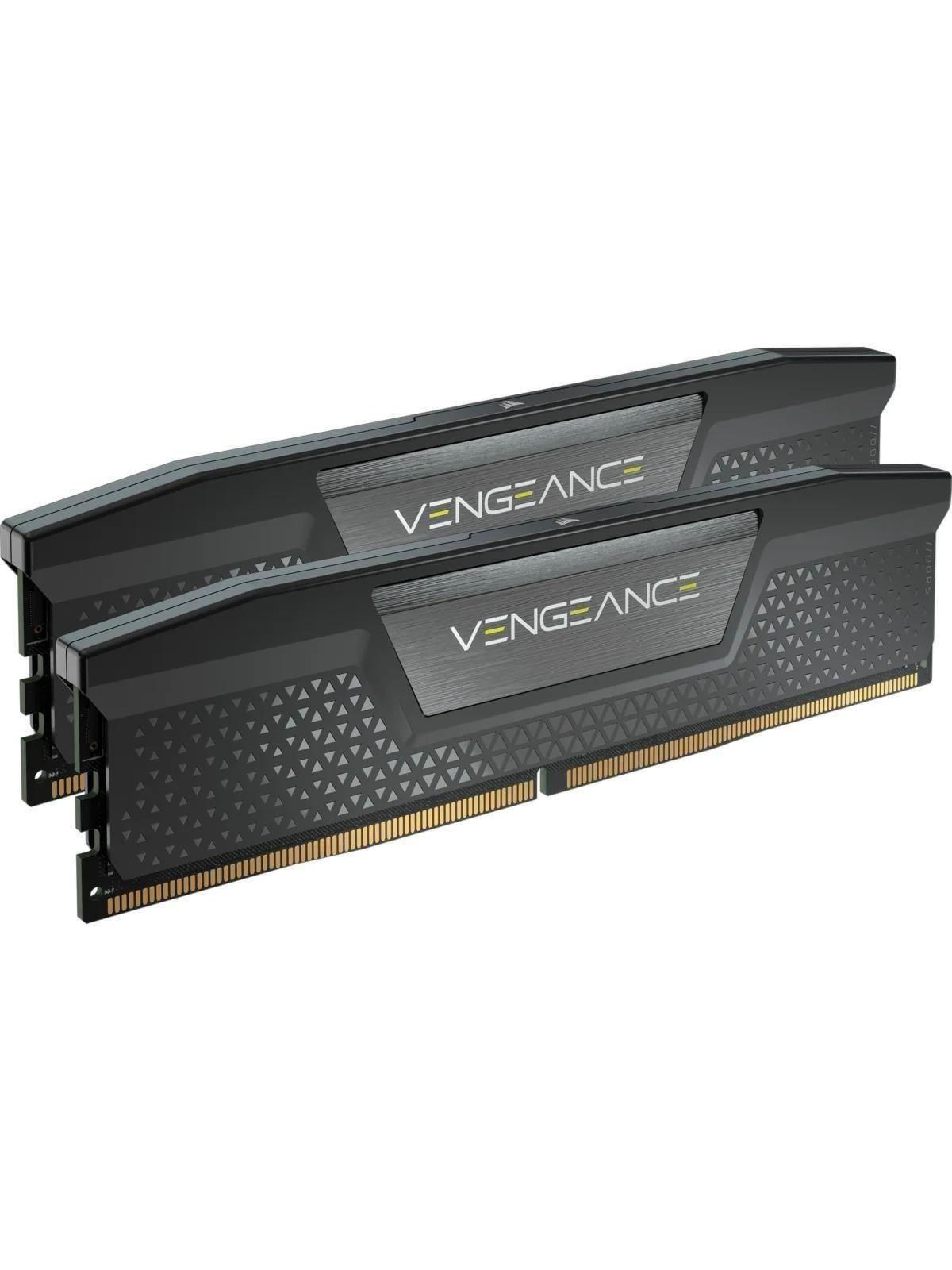 Corsair Vengeance Ddr5-6000 - 64gb - Cl40 - Dual Channel (2 Pcs) - Amd Expo & Intel Xmp - Grau - Ram - Cmk64gx5m2d6000z40