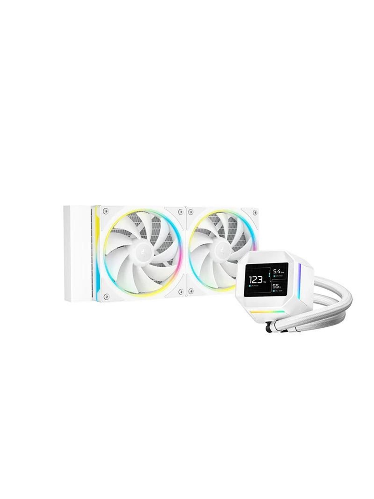 Deepcool Lm240 - Cpu-wasserkühlung - Max 36 Dba - Cpu Kuehler - R-lm240-whdmmc-1