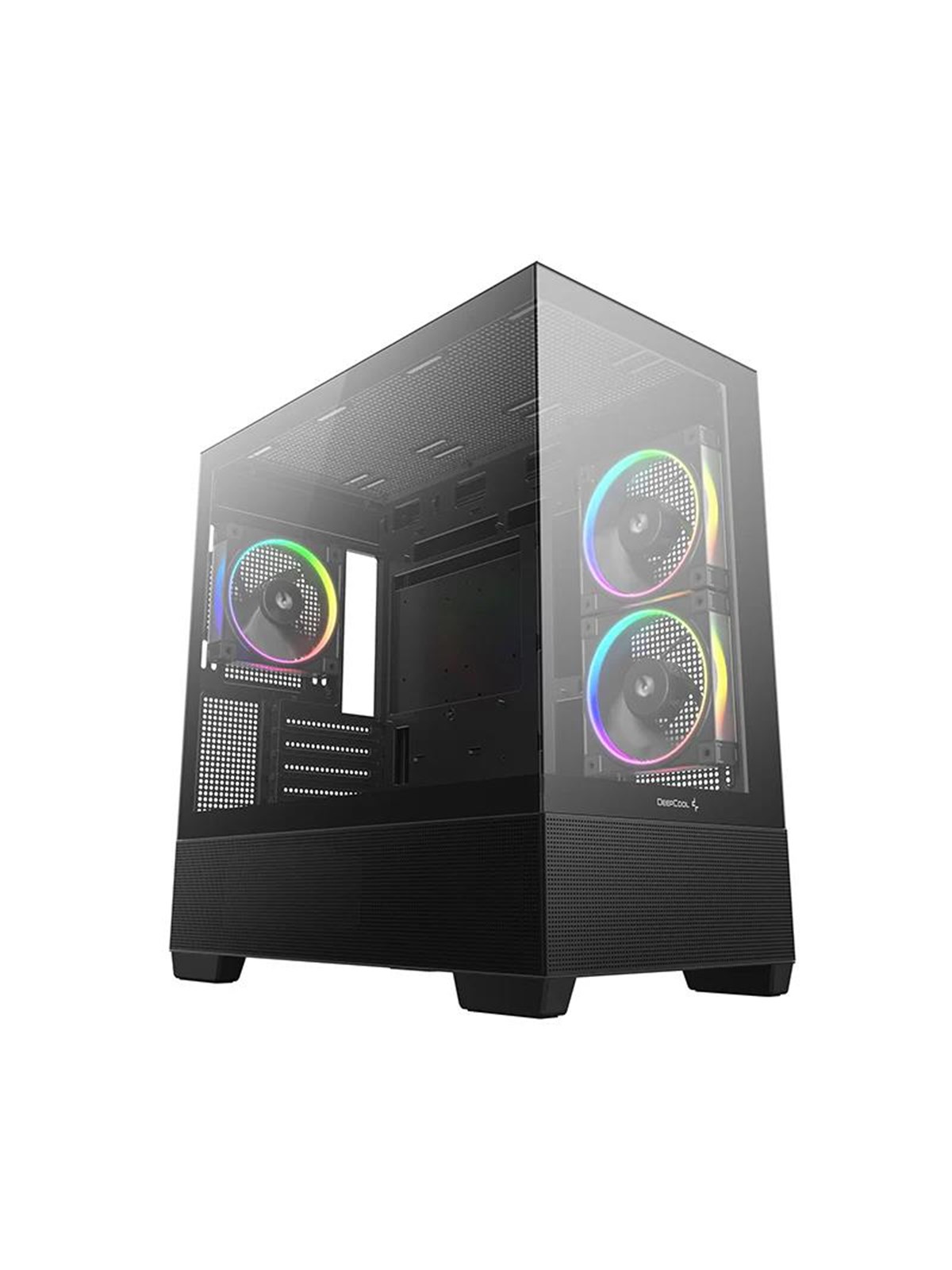 Deepcool Cg380 3F - Gehäuse - Minitower - Schwarz - Gehaeuse - R-cg380-bkagm3-g